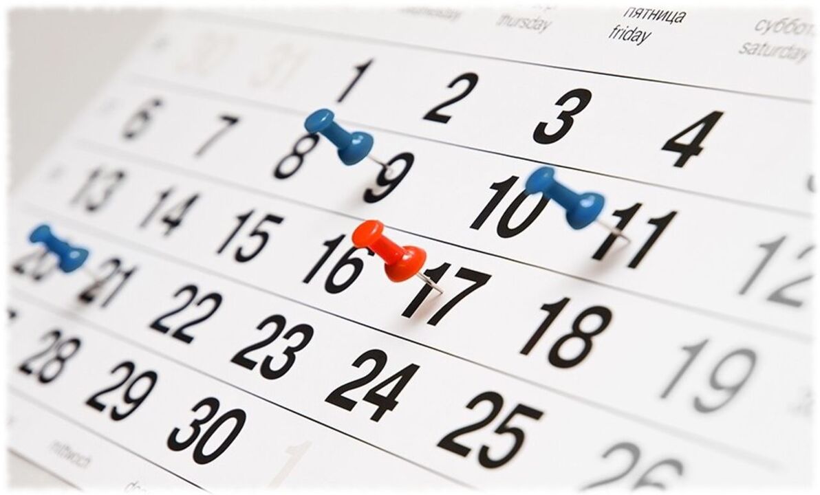 Diet calendar favorite
