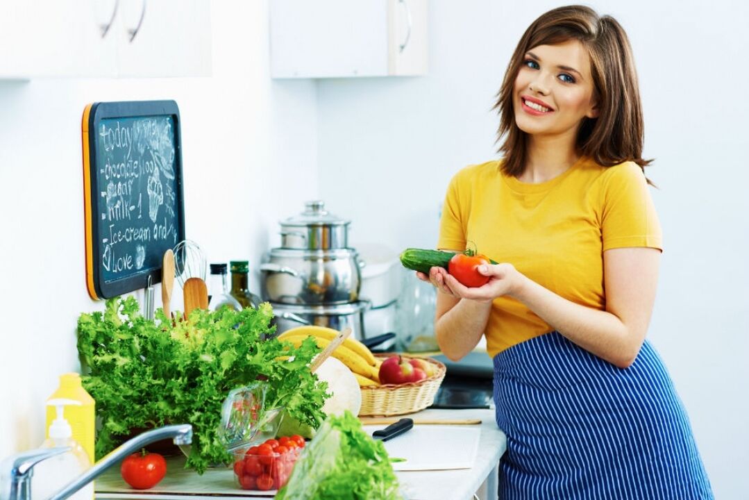 Vegetables on diet favorite